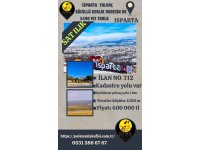 ISPARTA YALVAÇ SÜCÜLLÜ KEKLİK DERESİNDE SATILIK 5 490 M2 TARLA