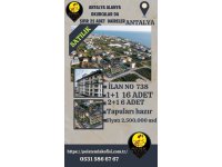 ANTALYA ALANYA OKUCALARDA SİTE İÇİNDE SATILIK *1+1*2+1  22 ADET SIFIR DAİRELER